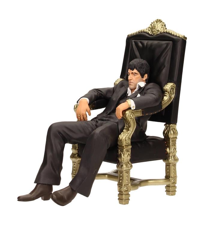 Scarface Movie Icons Tony Montana (On Throne) Figure Gallery Image 3