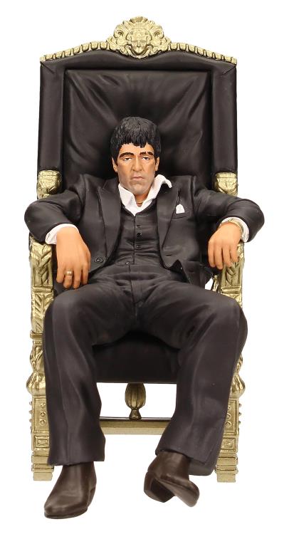 Scarface Movie Icons Tony Montana (On Throne) Figure Gallery Image 4