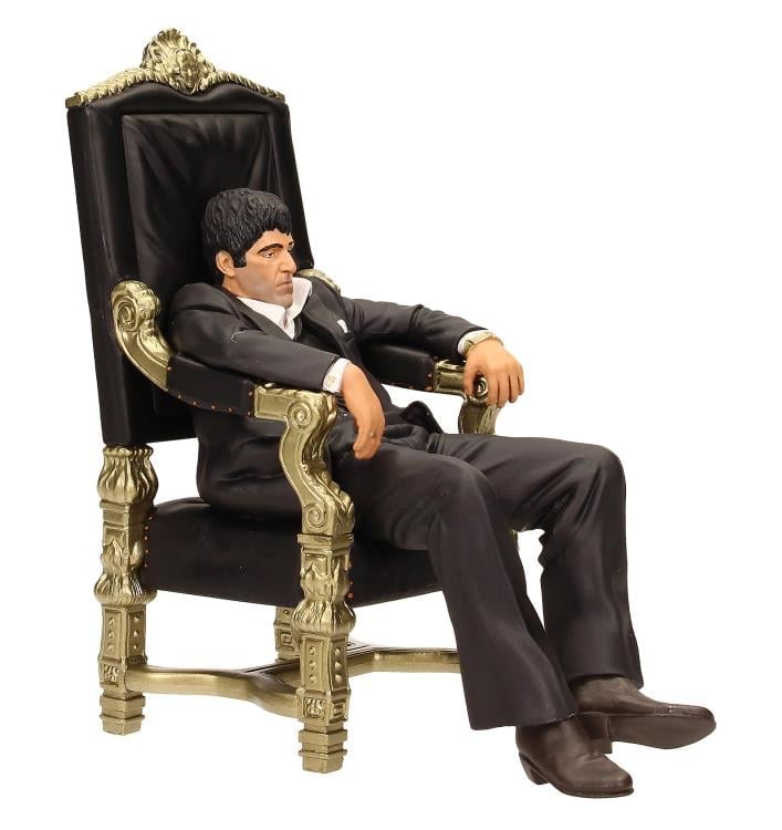 Scarface Movie Icons Tony Montana (On Throne) Figure Gallery Image 5
