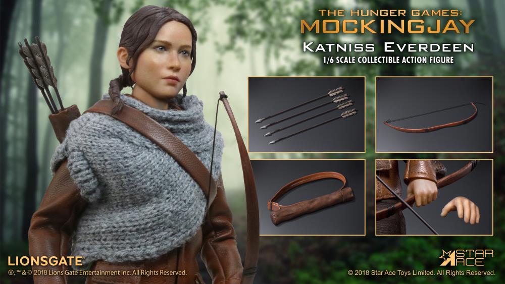 The Hunger Games: Catching Fire Katniss Everdeen (Hunting Ver.) 1/6 Scale Figure Gallery Image 10