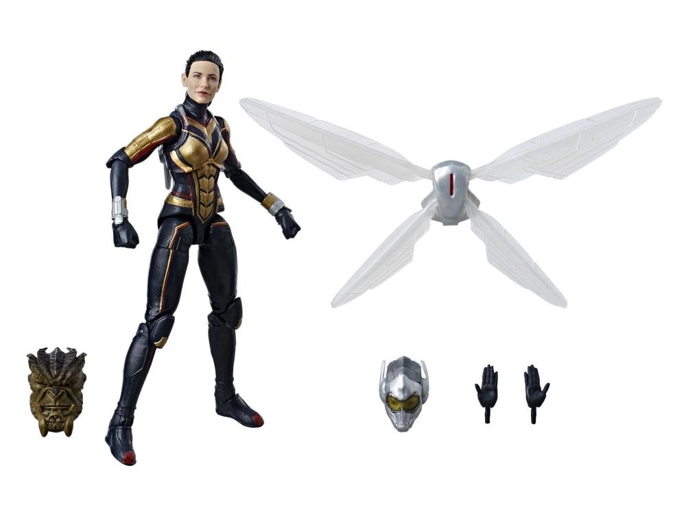 Ant-Man and the Wasp Marvel Legends Wasp (Cull Obsidian BAF) Gallery Image 9