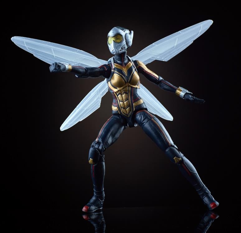 Ant-Man and the Wasp Marvel Legends Wasp (Cull Obsidian BAF) Gallery Image 3