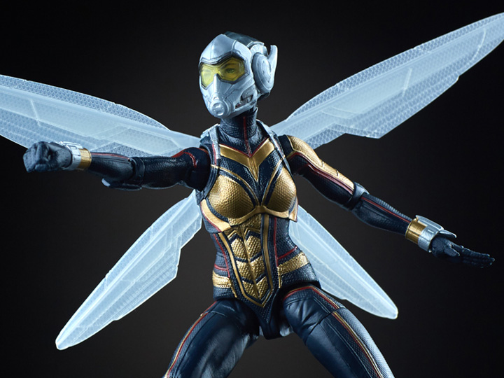 Ant-Man and the Wasp Marvel Legends Wasp (Cull Obsidian BAF) Gallery Image 1