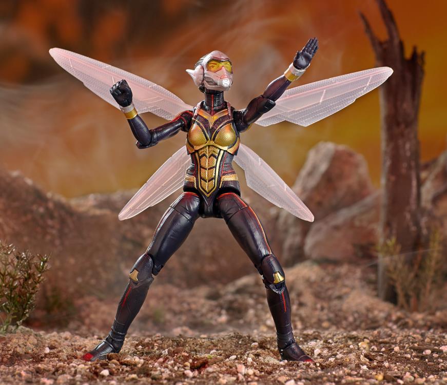 Ant-Man and the Wasp Marvel Legends Wasp (Cull Obsidian BAF) Gallery Image 6