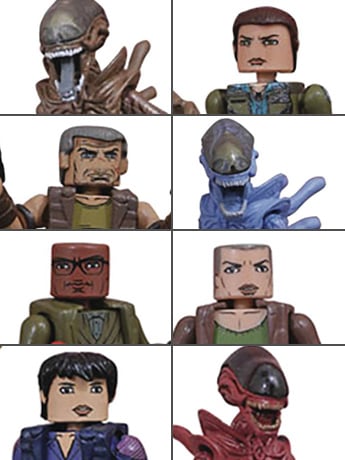 Alien Minimates Series 4 Set of 4 Two-Packs Gallery Image 2