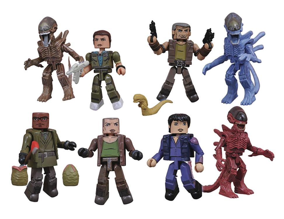 Alien Minimates Series 4 Set of 4 Two-Packs Gallery Image 3