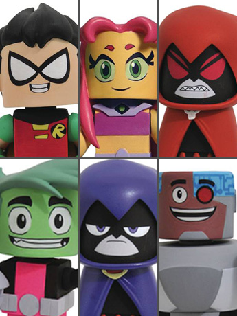 Teen Titans Go Vinimate Set of 6 Gallery Image 2