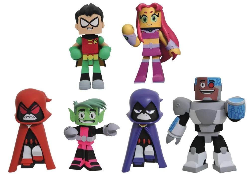 Teen Titans Go Vinimate Set of 6 Gallery Image 3
