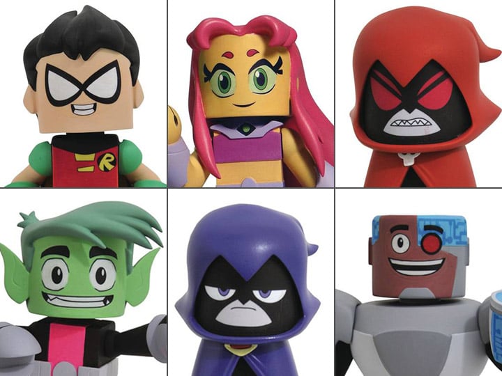 Teen Titans Go Vinimate Set of 6 Gallery Image 1