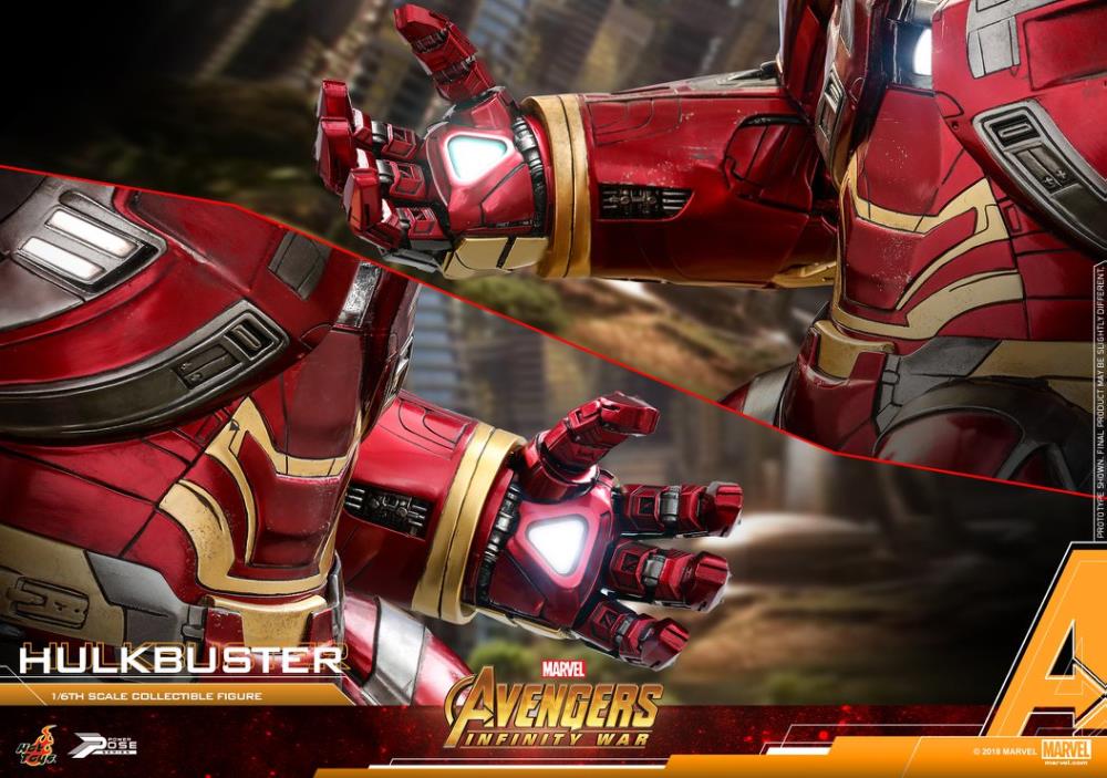 Avengers: Infinity War PPS005 Hulkbuster 1/6th Scale Collectible Figure Gallery Image 14
