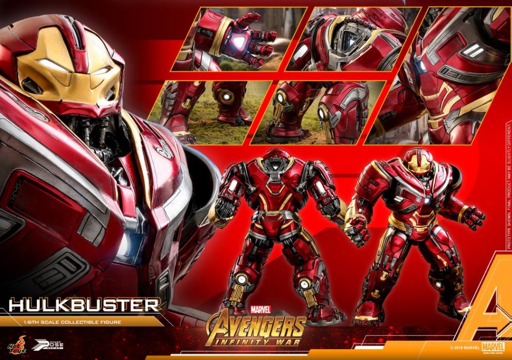 Avengers: Infinity War PPS005 Hulkbuster 1/6th Scale Collectible Figure Gallery Image 15