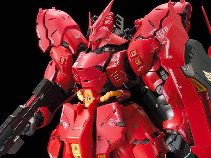 Mobile Suit Gundam: Char's Counterattack RG Sazabi 1/144 Scale Model Kit Gallery Image 1
