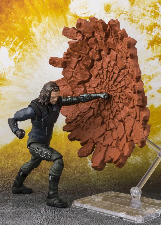 Avengers: Infinity War S.H.Figuarts Bucky Action Figure & Tamashii Effect Gallery Image 8