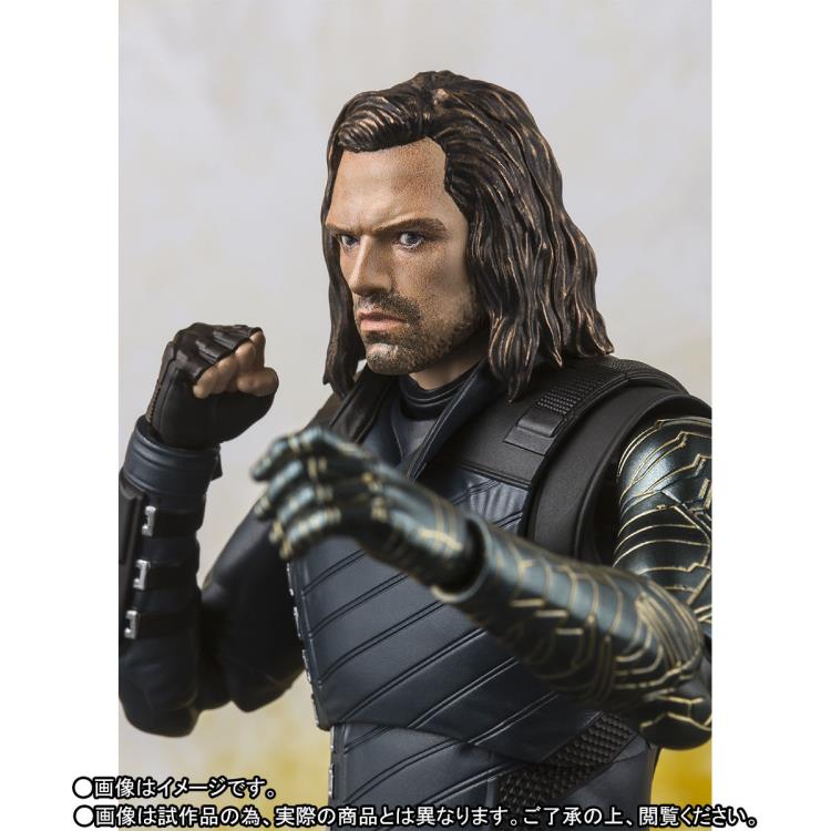 Avengers: Infinity War S.H.Figuarts Bucky Action Figure & Tamashii Effect Gallery Image 9