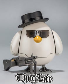 Q-Mech Battle Chicken (Thug Life) Mr. White Gallery Image 7