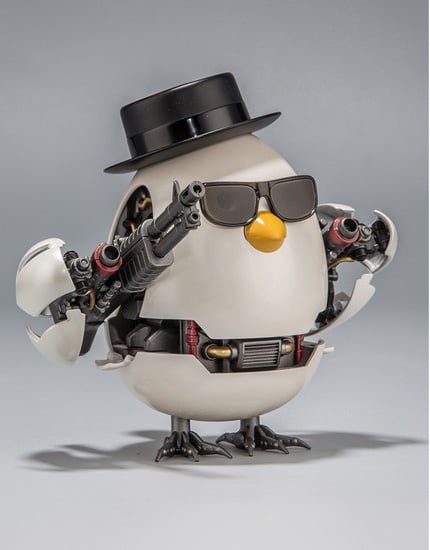 Q-Mech Battle Chicken (Thug Life) Mr. White Gallery Image 4