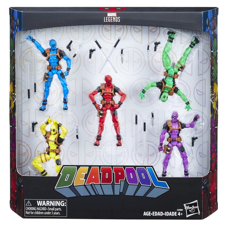 Marvel Legends Deadpool's Rainbow Squad Five-Pack Gallery Image 4