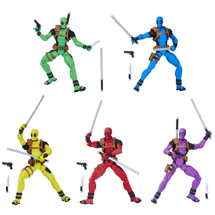 Marvel Legends Deadpool's Rainbow Squad Five-Pack Gallery Image 3