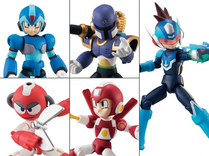 Mega Man 66Action Vol.2 Box of 10 Trading Figures Gallery Image 1