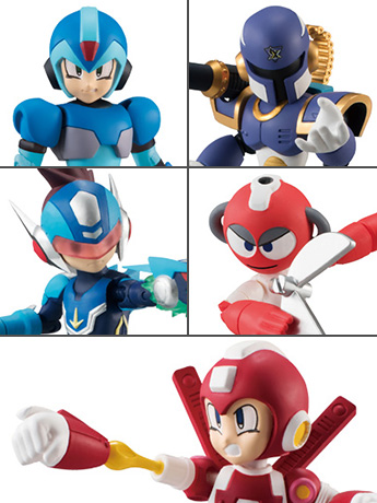 Mega Man 66Action Vol.2 Box of 10 Trading Figures Gallery Image 2