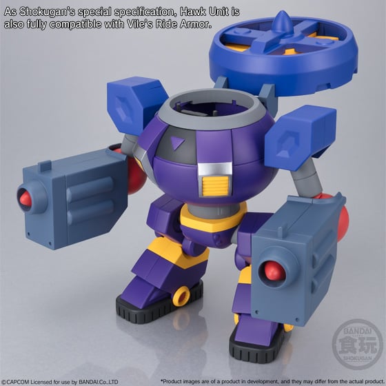 Mega Man Super Mini-Pla Ride Armor Model Kit Set Gallery Image 6