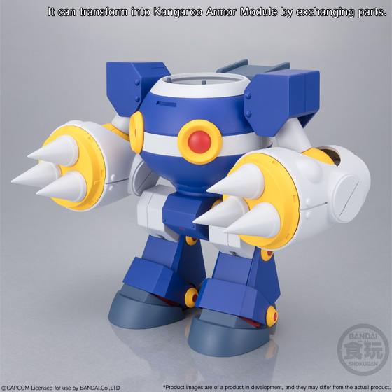 Mega Man Super Mini-Pla Ride Armor Model Kit Set Gallery Image 3