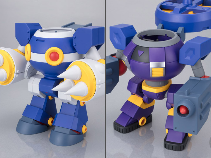Mega Man Super Mini-Pla Ride Armor Model Kit Set Gallery Image 1