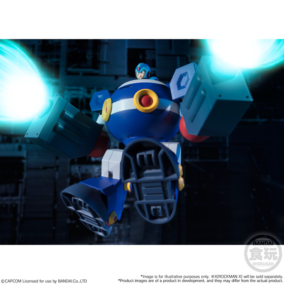 Mega Man Super Mini-Pla Ride Armor Model Kit Set Gallery Image 11