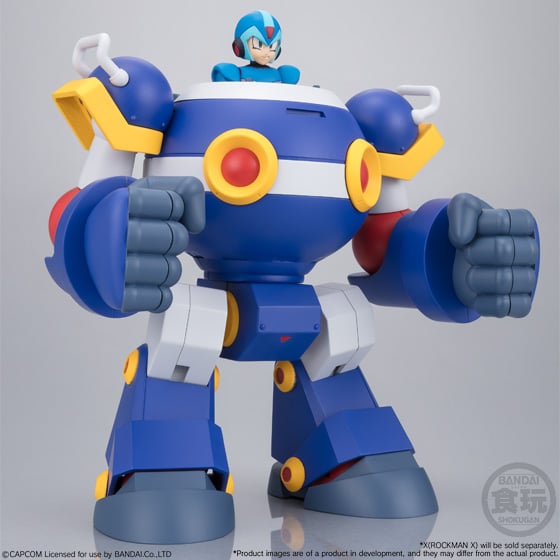 Mega Man Super Mini-Pla Ride Armor Model Kit Set Gallery Image 4