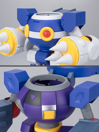 Mega Man Super Mini-Pla Ride Armor Model Kit Set Gallery Image 2