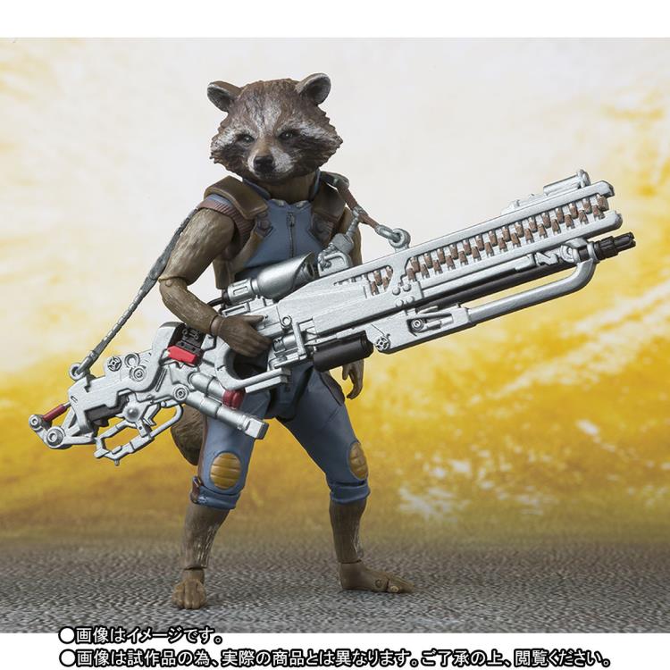 Avengers: Infinity War S.H.Figuarts Rocket Raccoon Exclusive Action Figure Gallery Image 6