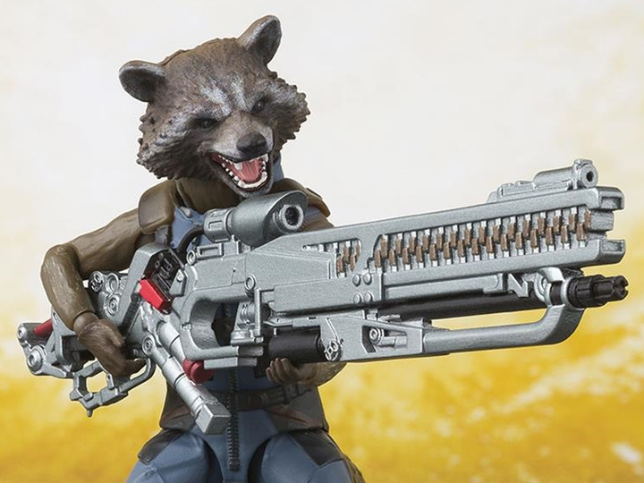 Avengers: Infinity War S.H.Figuarts Rocket Raccoon Exclusive Action Figure Gallery Image 1