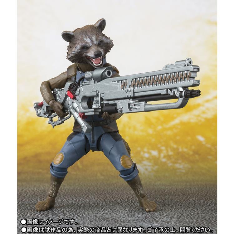 Avengers: Infinity War S.H.Figuarts Rocket Raccoon Exclusive Action Figure Gallery Image 3