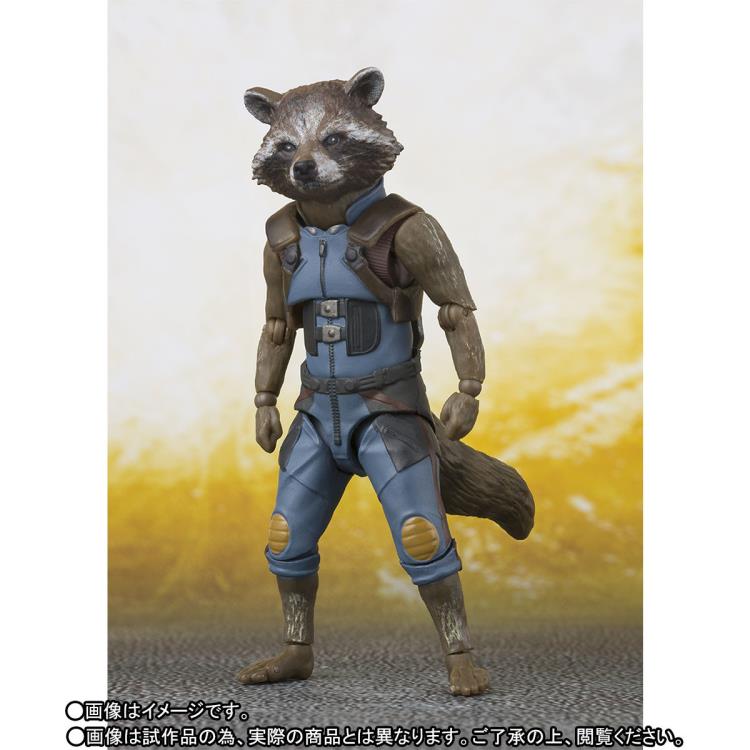 Avengers: Infinity War S.H.Figuarts Rocket Raccoon Exclusive Action Figure Gallery Image 5