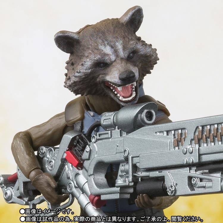 Avengers: Infinity War S.H.Figuarts Rocket Raccoon Exclusive Action Figure Gallery Image 7