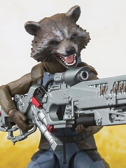 Avengers: Infinity War S.H.Figuarts Rocket Raccoon Exclusive Action Figure Gallery Image 2