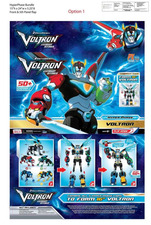 Voltron Legendary Defender Hyper-Phase Gift Set SDCC 2018 Exclusive Gallery Image 20