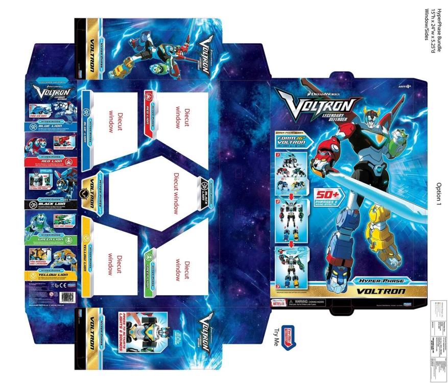 Voltron Legendary Defender Hyper-Phase Gift Set SDCC 2018 Exclusive Gallery Image 19