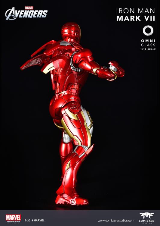 Iron Man 3 Die-Cast Iron Man Mark VII 1/12 Scale Figure Gallery Image 4