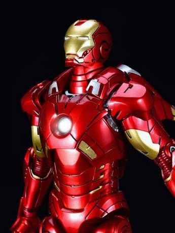 Iron Man 3 Die-Cast Iron Man Mark VII 1/12 Scale Figure Gallery Image 2