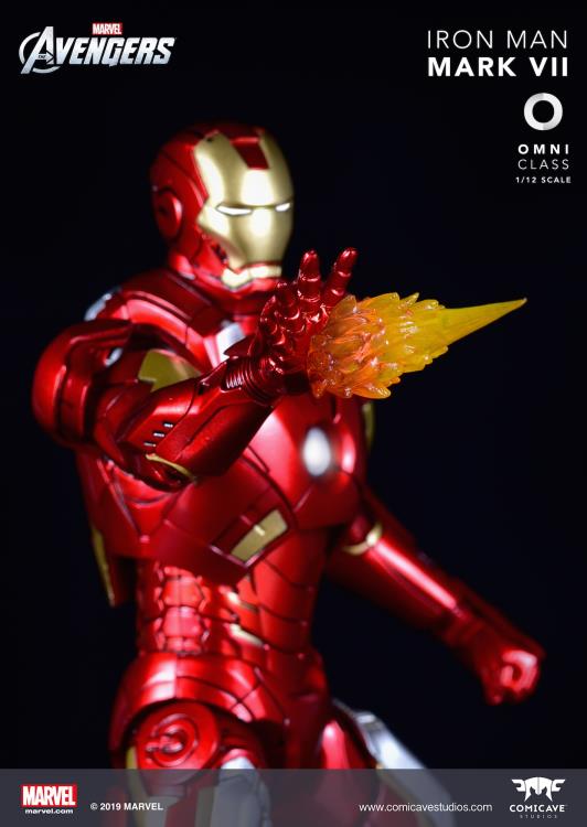 Iron Man 3 Die-Cast Iron Man Mark VII 1/12 Scale Figure Gallery Image 8