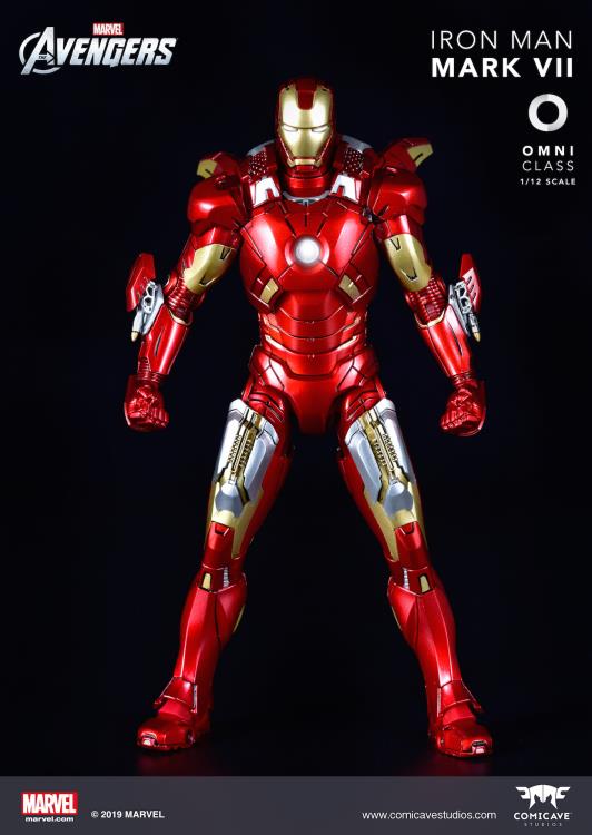 Iron Man 3 Die-Cast Iron Man Mark VII 1/12 Scale Figure Gallery Image 7