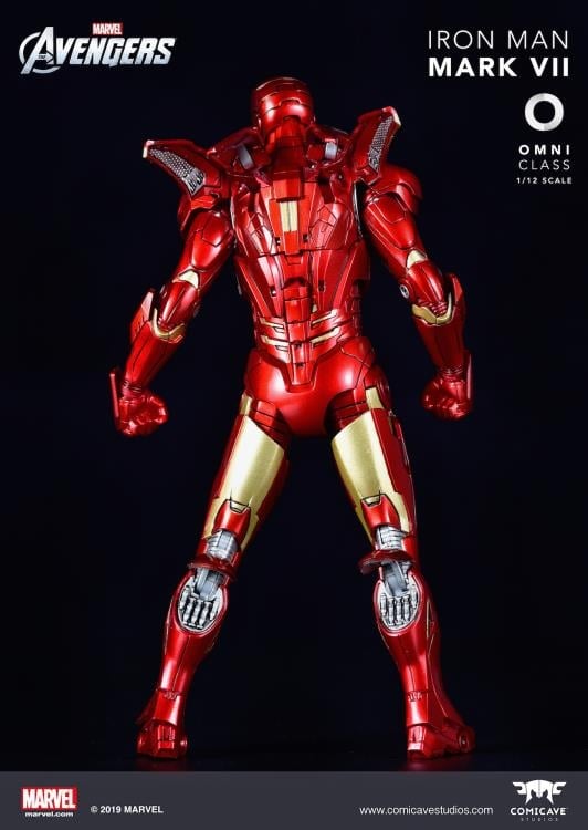 Iron Man 3 Die-Cast Iron Man Mark VII 1/12 Scale Figure Gallery Image 6