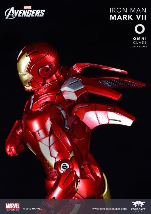 Iron Man 3 Die-Cast Iron Man Mark VII 1/12 Scale Figure Gallery Image 9