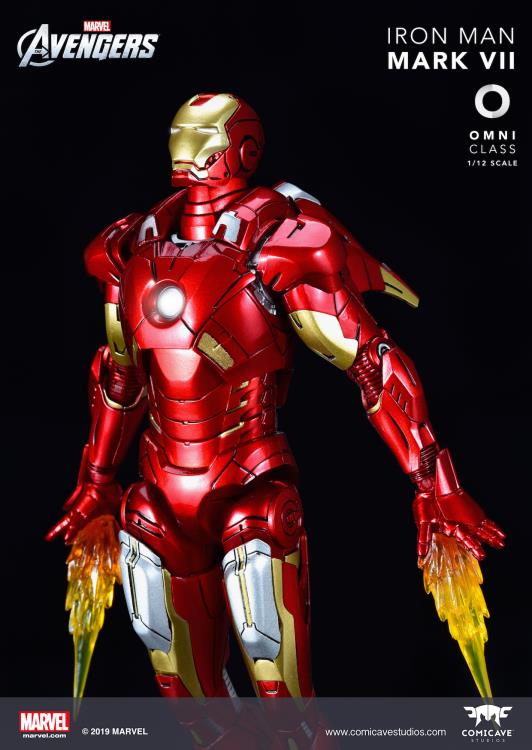 Iron Man 3 Die-Cast Iron Man Mark VII 1/12 Scale Figure Gallery Image 11