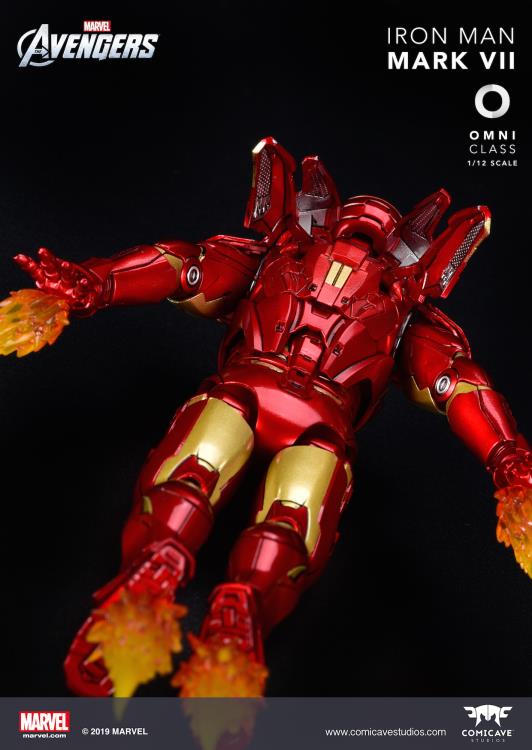 Iron Man 3 Die-Cast Iron Man Mark VII 1/12 Scale Figure Gallery Image 13