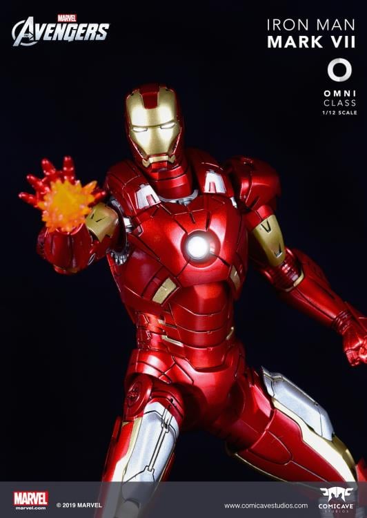Iron Man 3 Die-Cast Iron Man Mark VII 1/12 Scale Figure Gallery Image 12
