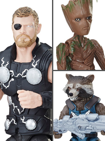 Avengers: Infinity War Marvel Legends Three-Pack Toys“R”Us Exclusive Gallery Image 2