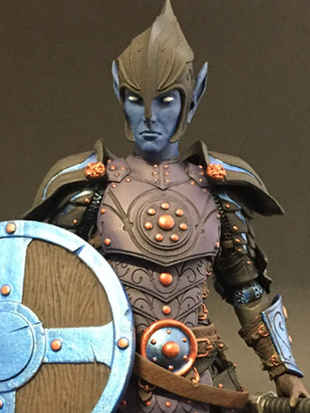 Mythic Legions Advent of Decay Shadow Elf Warrior (Circle of Poxxus)