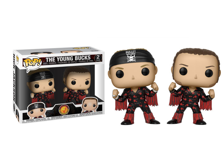 Pop! Wrestling: Bullet Club - The Young Bucks Two-Pack Gallery Image 1
